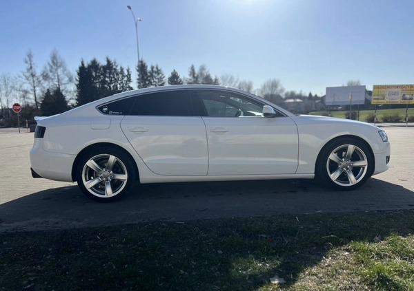 Audi A5 cena 43999 przebieg: 151000, rok produkcji 2009 z Zambrów małe 92